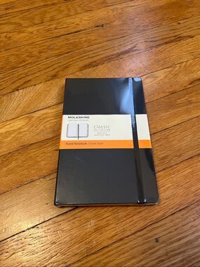 Moleskine Classic Large Hardcover Ruled Notebook Black 5x8.25 NEW Sealed